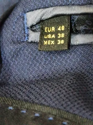 Chaqueta azul hombre juvenil