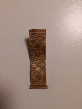 Correas de reloj vintage doradas