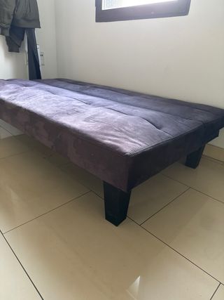 Sofá Cama Gris Oscuro