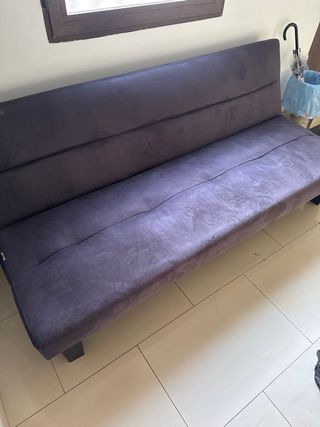 Sofá Cama Gris Oscuro