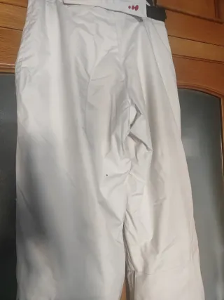 Pantalón de esquí blanco