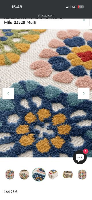 Alfombra Mila multicolor