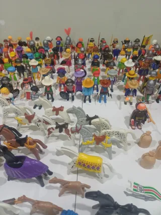 Lote Playmobil Figuras y Accesorios