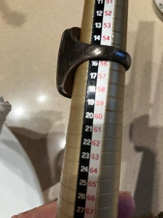 Anillo Plata Piedra solar