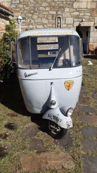 Vespacar motocarro vespa 1963
