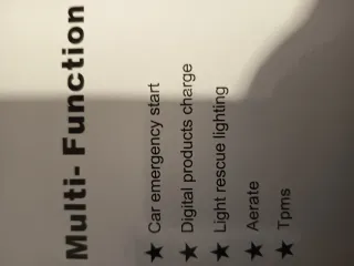 Arrancador y Hinchador Multifunción