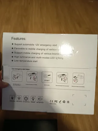 Arrancador y Hinchador Multifunción