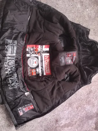 Chaqueta Geographical Norway Negra