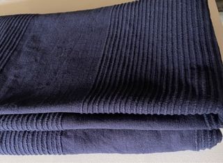 Copriletto singolo blu 150x250