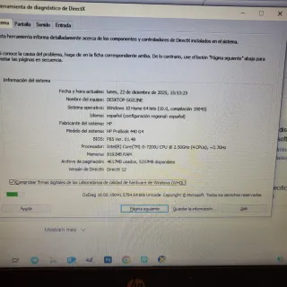 Portátil HP Probook 440 G4 Argento