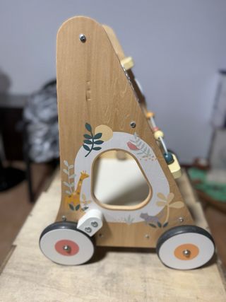 Andador Carrito Bebé Madera Vertbaudet