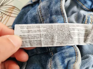 Jeans Cargo Bambina Primark Denim Co Tg 4-5 anni