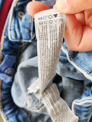 Jeans Cargo Bambina Primark Denim Co Tg 4-5 anni