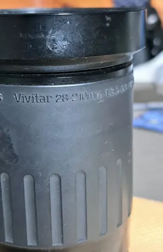 Objetivo Vivitar 28-210mm Macro Zoom Lens