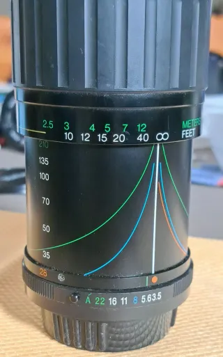 Objetivo Vivitar 28-210mm Macro Zoom Lens