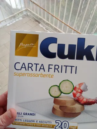 Cuki Carta Fritti - 20 fogli