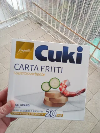 Cuki Carta Fritti - 20 fogli