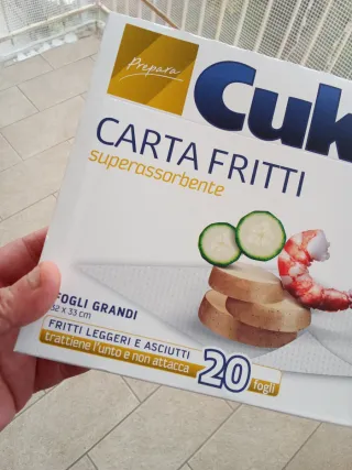 Cuki Carta Fritti - 20 fogli