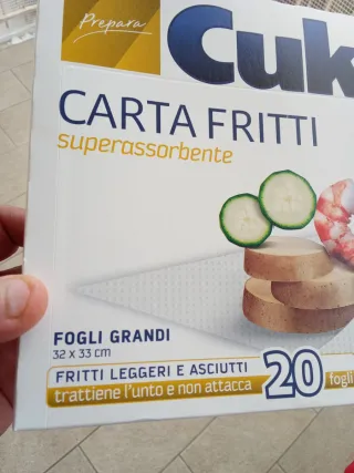 Cuki Carta Fritti - 20 fogli