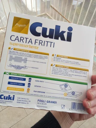 Cuki Carta Fritti - 20 fogli