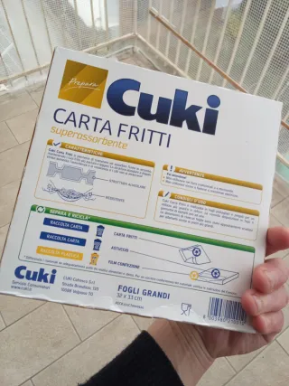 Cuki Carta Fritti - 20 fogli