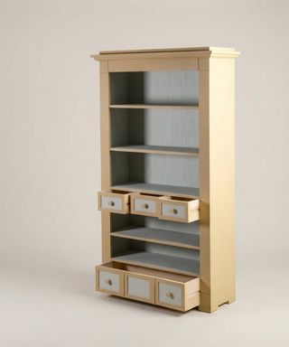 Librería Estantería con Cajones