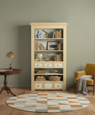 Librería Estantería con Cajones