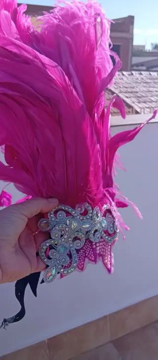 Tocado fiesta niña 12 años carnaval