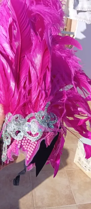 Tocado fiesta niña 12 años carnaval