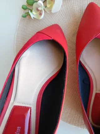 Bailarinas Stradivarius rojos 37
