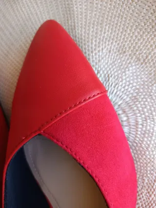 Bailarinas Stradivarius rojos 37