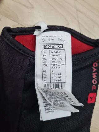 Guantes Gimnasio Sin Dedos Negros