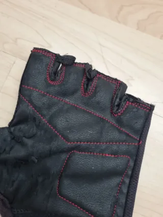 Guantes Gimnasio Sin Dedos Negros