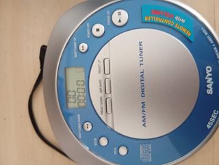 Reproductor CD Sanyo Portátil