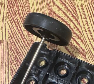 Bloques encajables infantiles con ruedas