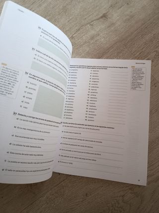 Obrador Ejercicios de Lengua Bachillerato