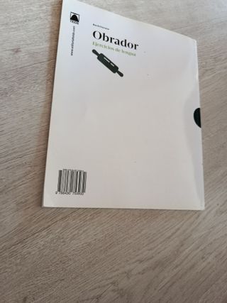 Obrador Ejercicios de Lengua Bachillerato