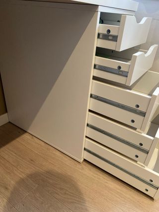 Cajonera IKEA ALEX Blanca 5 Cajones
