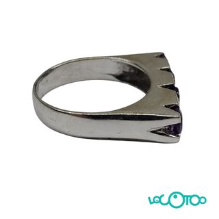 Anillo Oro 18k y Diamante Talla 15 5.6gr