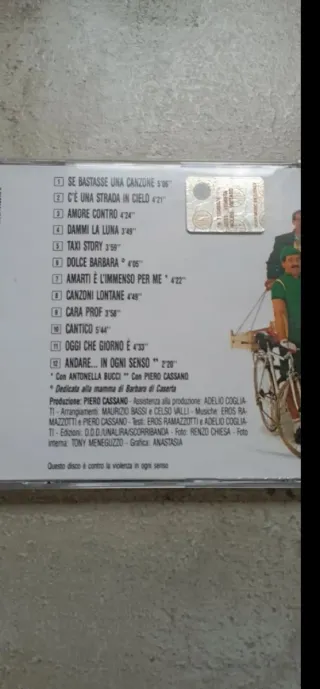 CD Eros Ramazzotti In Ogni Senso