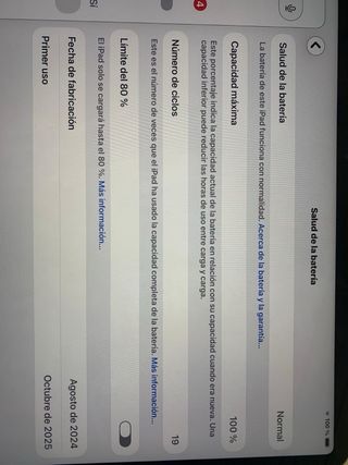 iPad Air 13 M2 2024 Plata+funda teclado español.