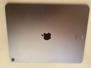 iPad Air 13 M2 2024 Plata+funda teclado español.