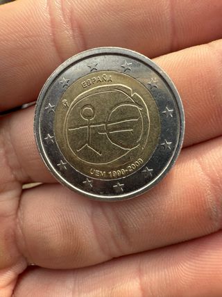 Moneda 2 Euros España UEM 1999-2009