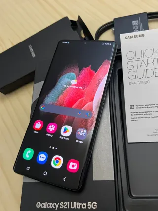 Samsung Galaxy S21 Ultra 5G 12+ 128GB Nero