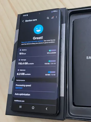 Samsung Galaxy S21 Ultra 5G 12+ 128GB Nero