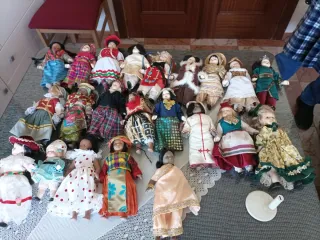 Colección Muñecas Porcelana Mundo