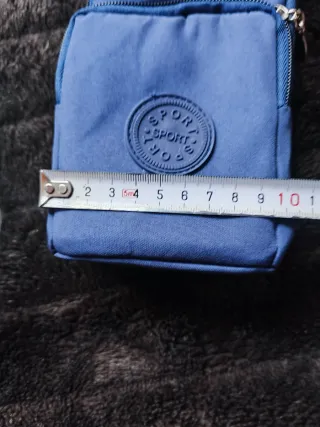 Bolso para móvil mujer azul