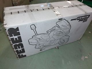 Moto Policía Infantil Feber 12V con Luces, Sonido y Pedaleo