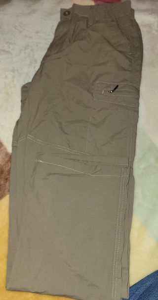 Conjunto Cargo Camisa Polo y Pantalón Talla M