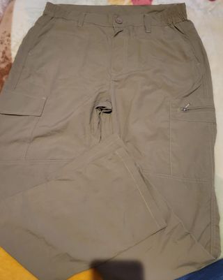 Conjunto Cargo Camisa Polo y Pantalón Talla M
